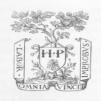 An image of a tree with the Latin phrase Labor Omnia Vincit Improbus