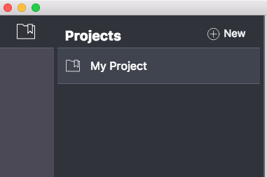 Neo4j Desktop - Projects tab