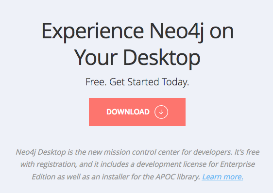 Neo4j Desktop download