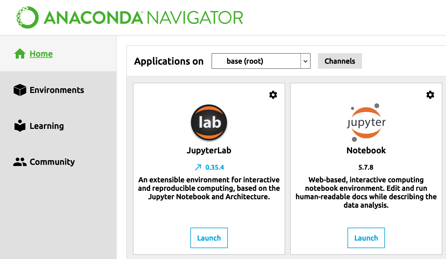 anaconda navigator jupyter notebook download