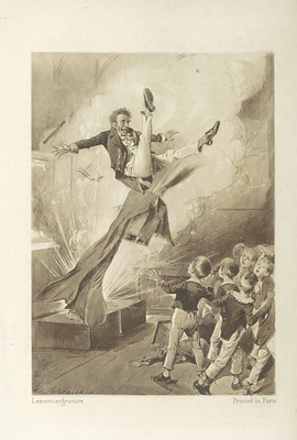 19th century image of a magician