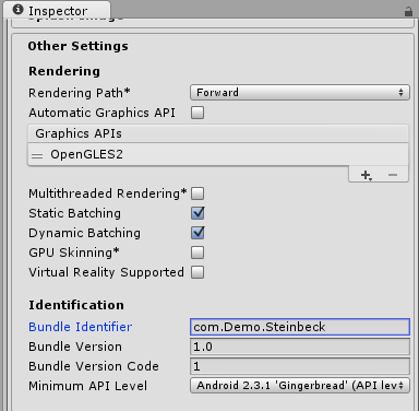 Change the 'Bundle Identifier' of your application in the Inspector Panel