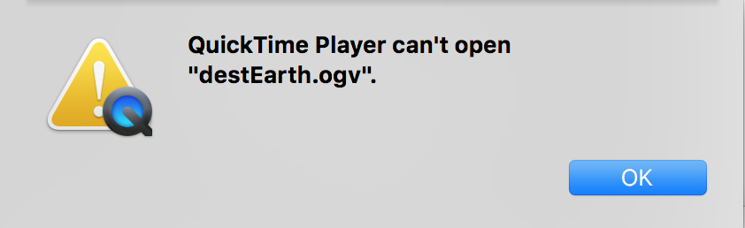 Proprietary media players such as QuickTime are often limited in the kinds of files they can work with.